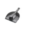 Addis Dustpan & Stiff Brush - Metallic
