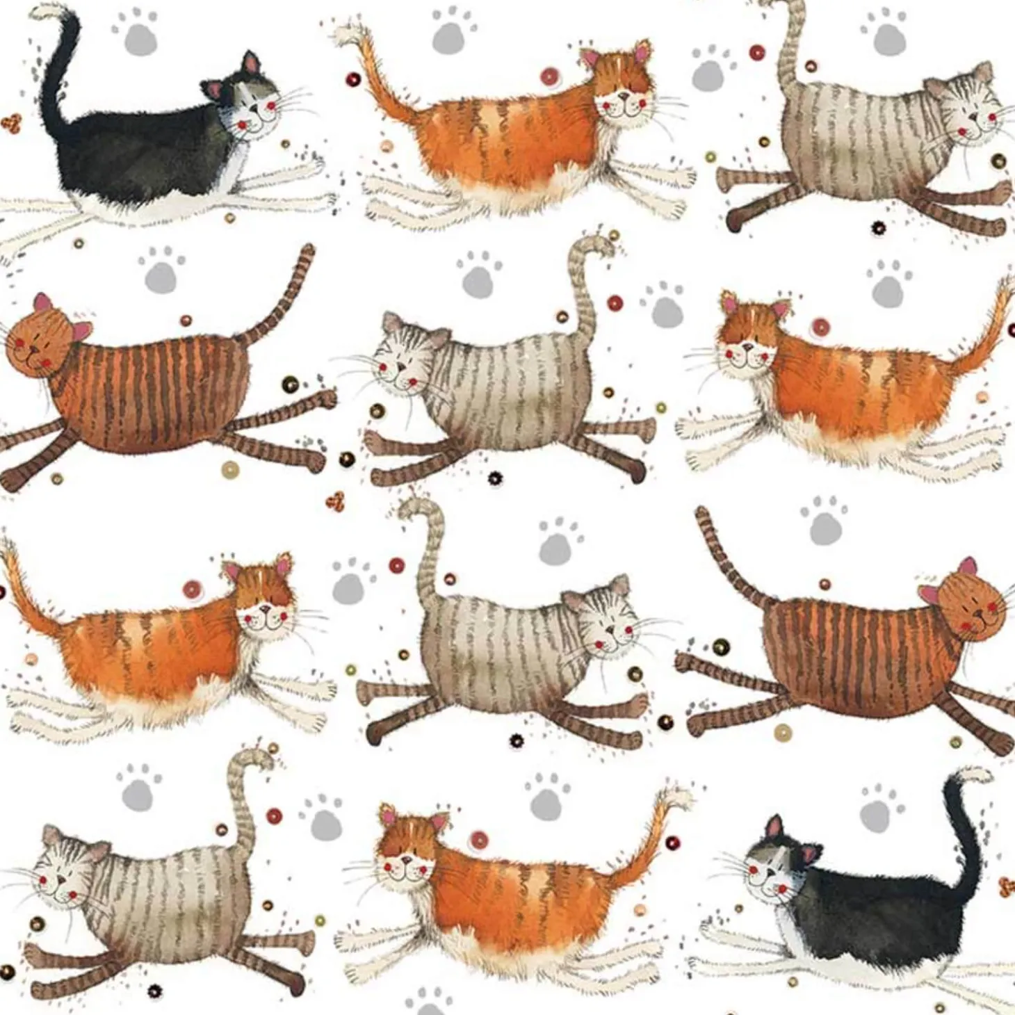 Alex Clark Coaster - Cats