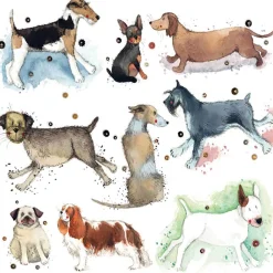 Alex Clark Coaster - Dogs