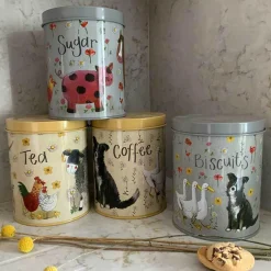 Alex Clark Coffee Storage Tin - Daisyfield Farm