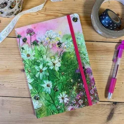 Alex Clark Large Chunky Notebook - Summer Bees