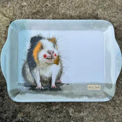 Alex Clark Melamine Small Tray - Guinea Pig