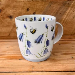 Alex Clark 400ml Mug - Bees & Harebells