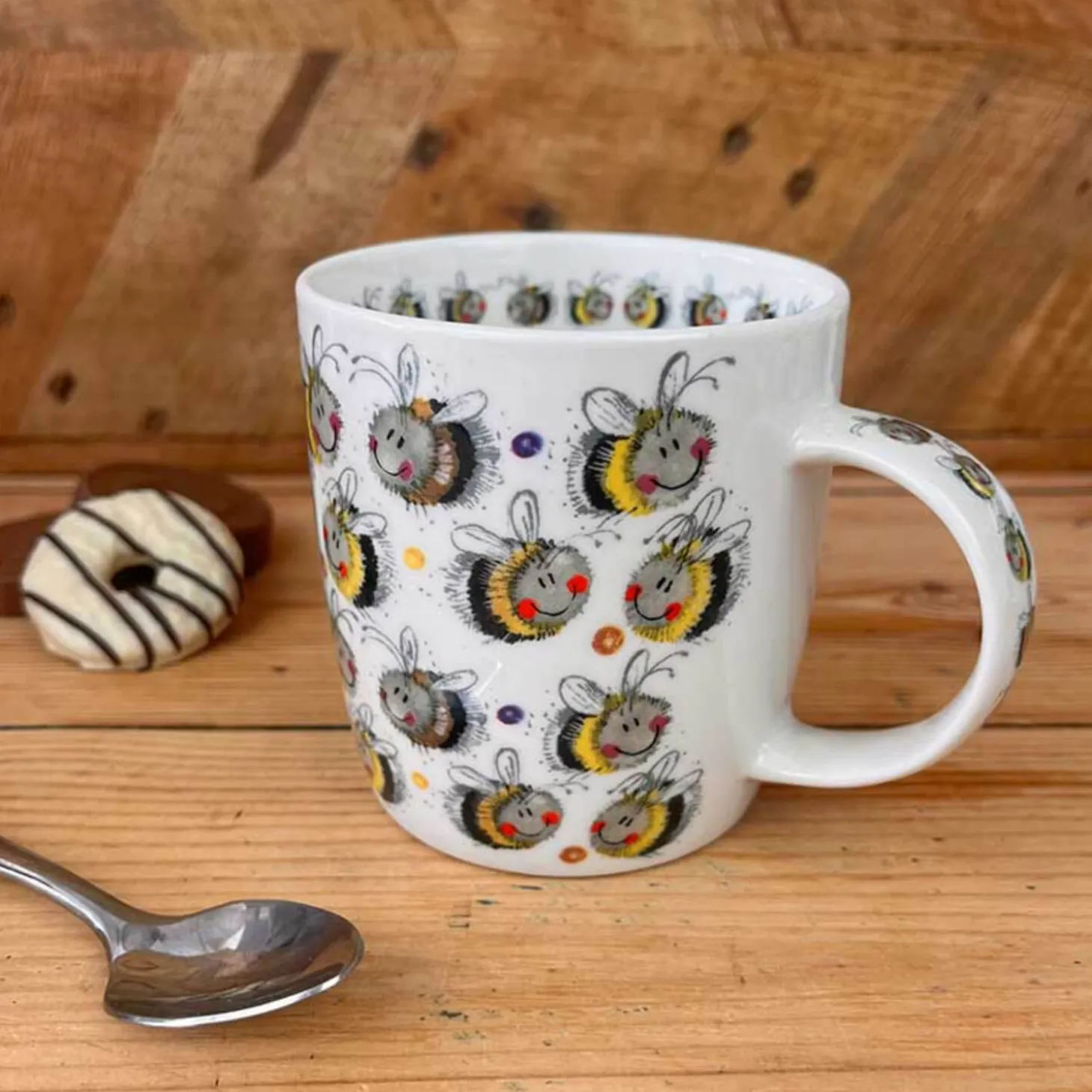 Alex Clark 400ml Mug - Busy Bees