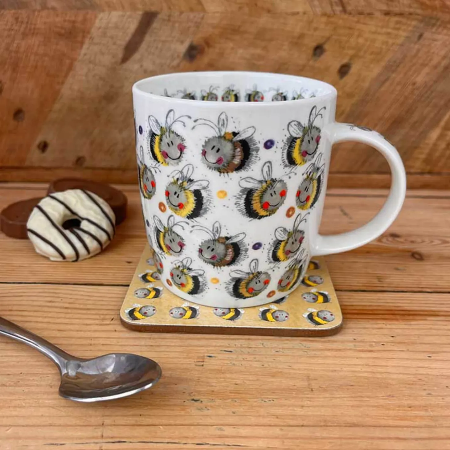Alex Clark 400ml Mug - Busy Bees