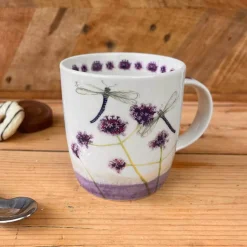 Alex Clark 400ml Mug - Dragonflies