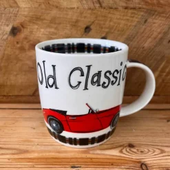 Alex Clark 400ml Mug - Old Classic Car