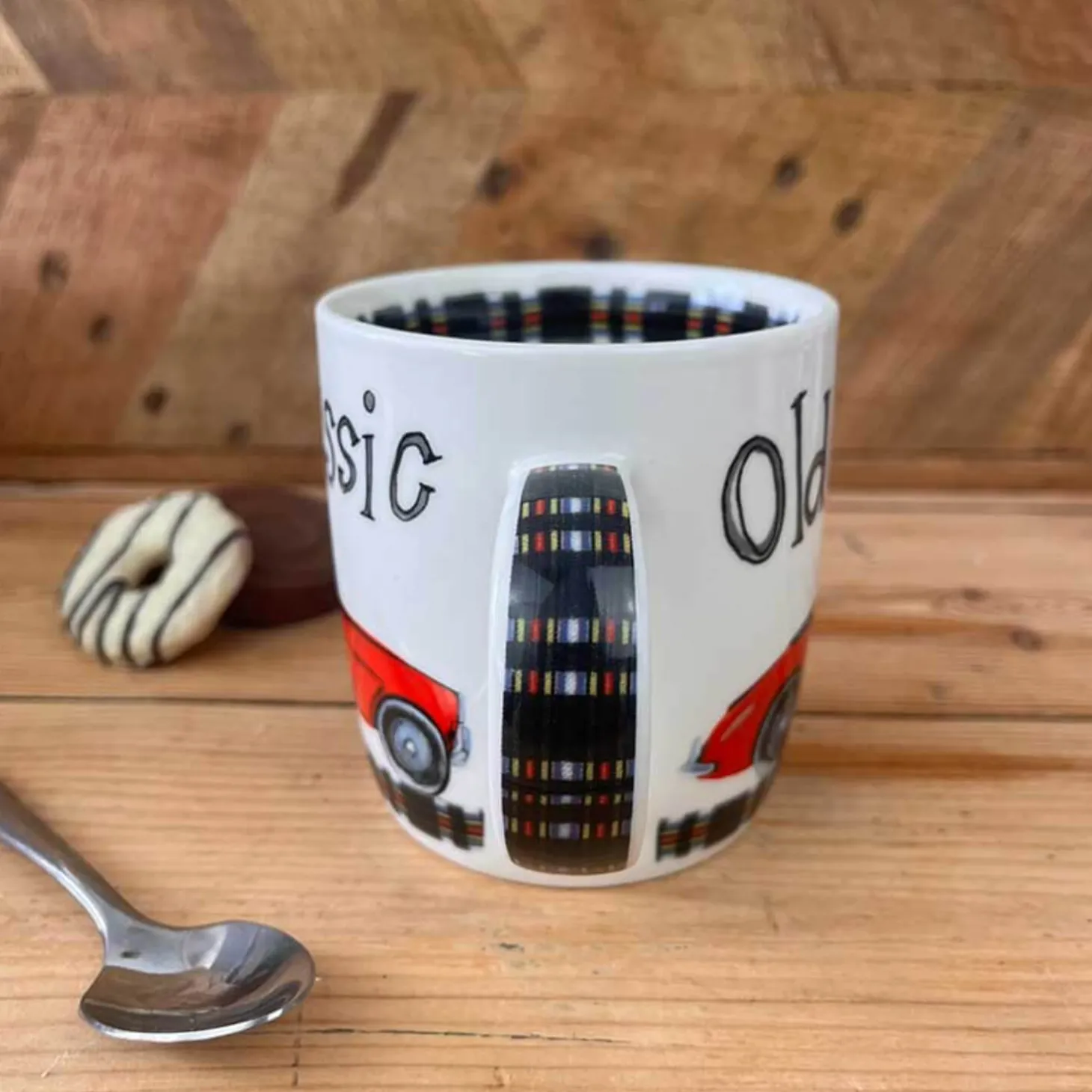 Alex Clark 400ml Mug - Old Classic Car