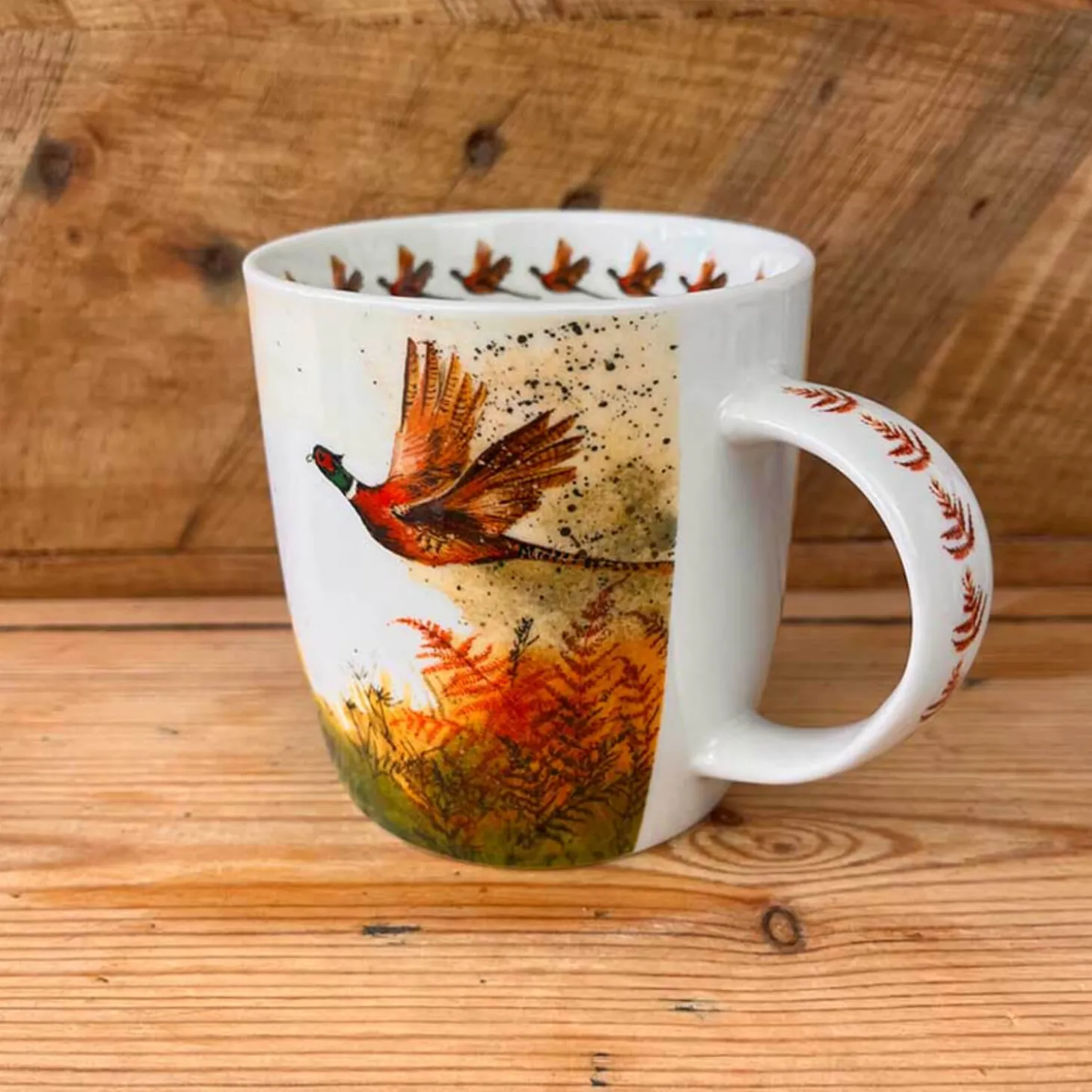 Alex Clark 400ml Mug - Pheasant & Bracken