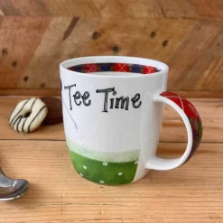 Alex Clark 400ml Mug - Tee Time - Golf