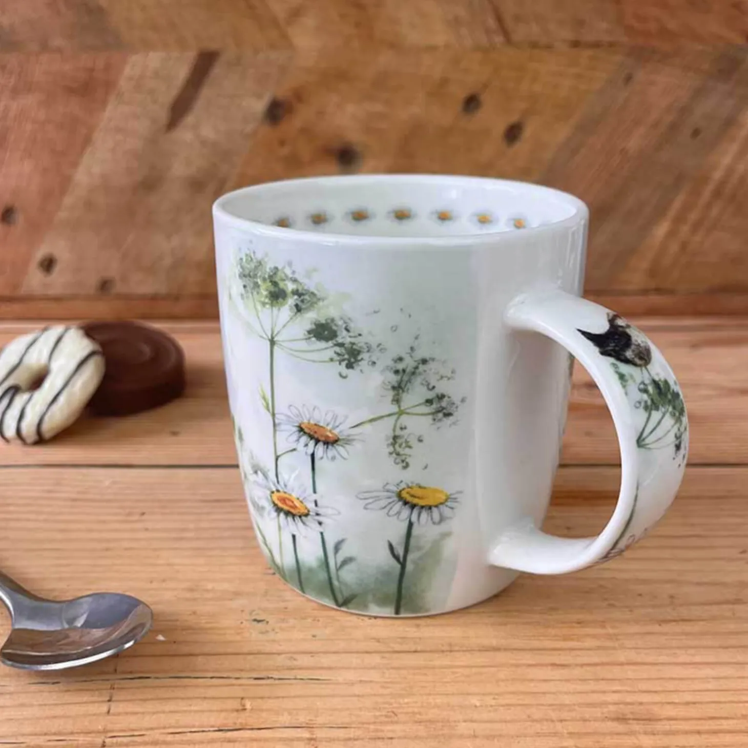 Alex Clark 400ml Mug - Wren & Cow Parsley