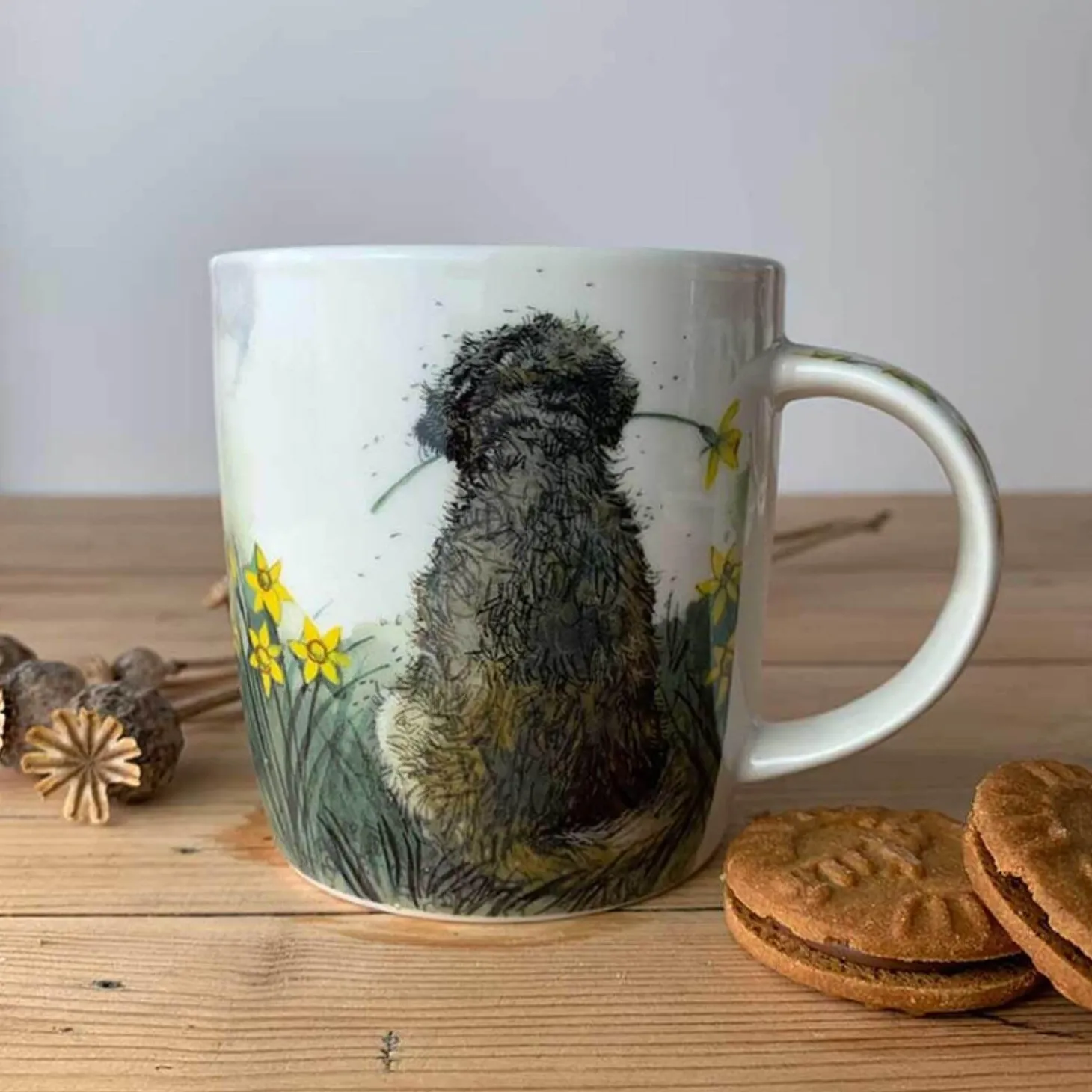 Alex Clark Mug - Doodle & Daffodils