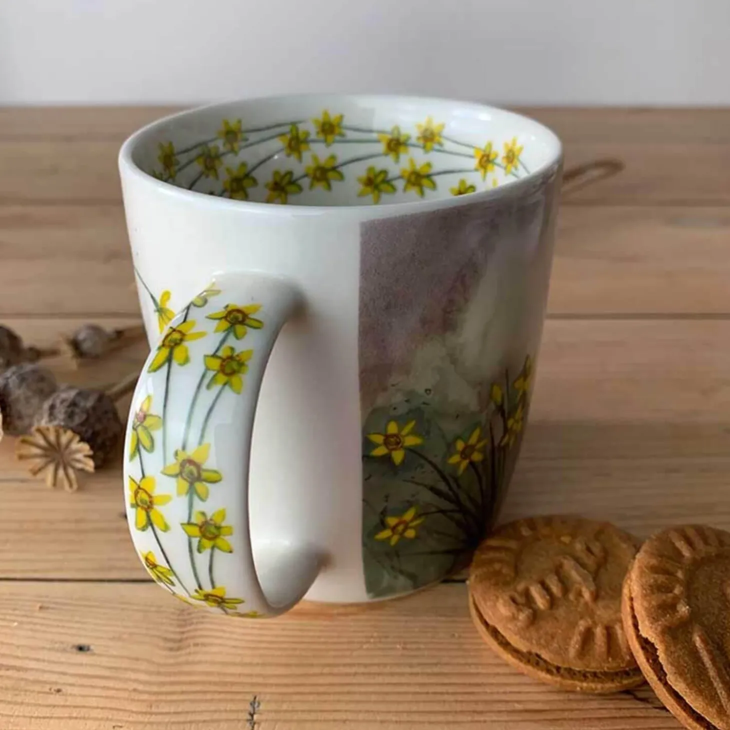 Alex Clark Mug - Doodle & Daffodils