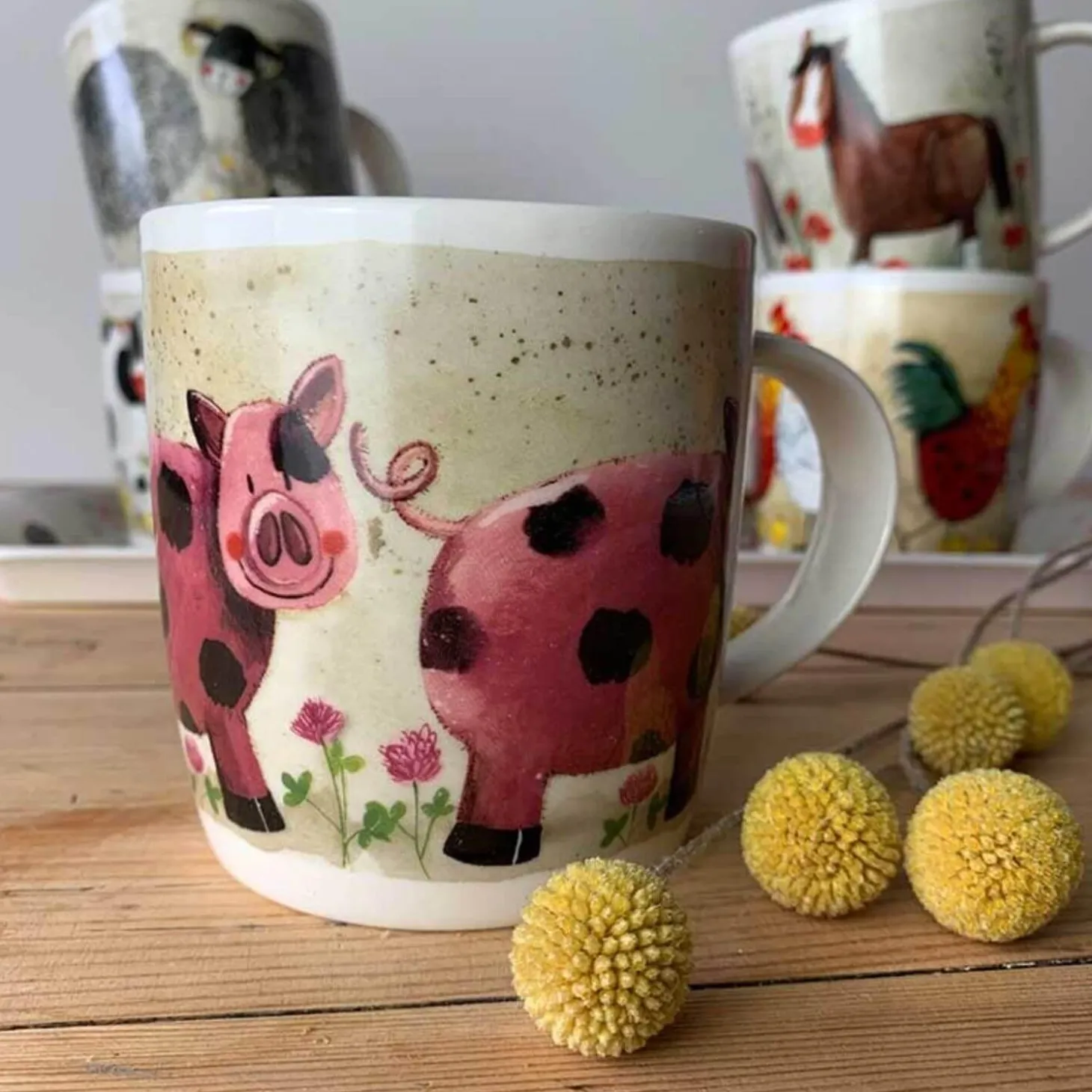 Alex Clark Mug - Pearl