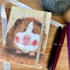 Alex Clark Small Chunky Notebook - Gilbert Guinea Pig