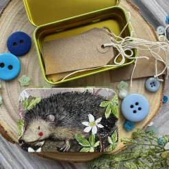 Alex Clark Small Rectangular Tin - Mr Prickly
