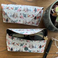Alex Clark Spectacle Case - Marvellous Moggies