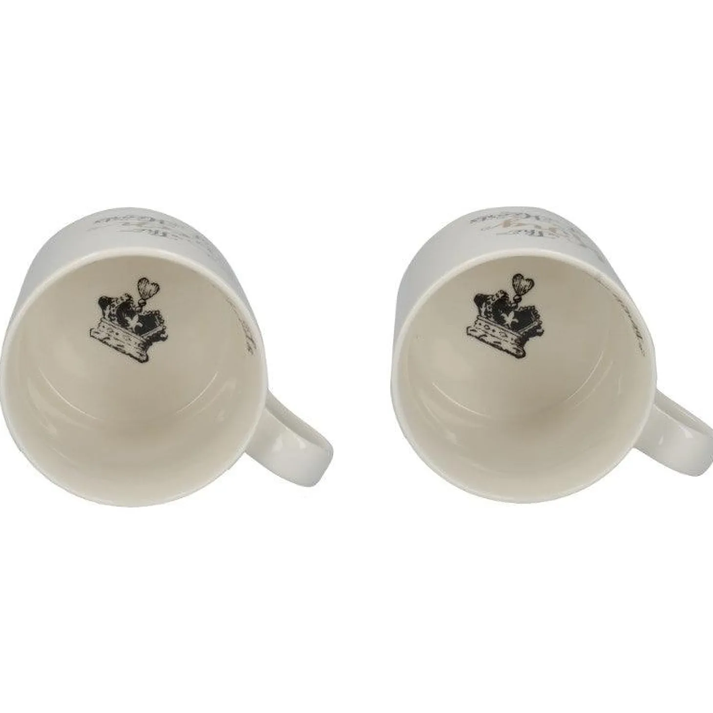 Alice in Wonderland His & Hers Mug Set