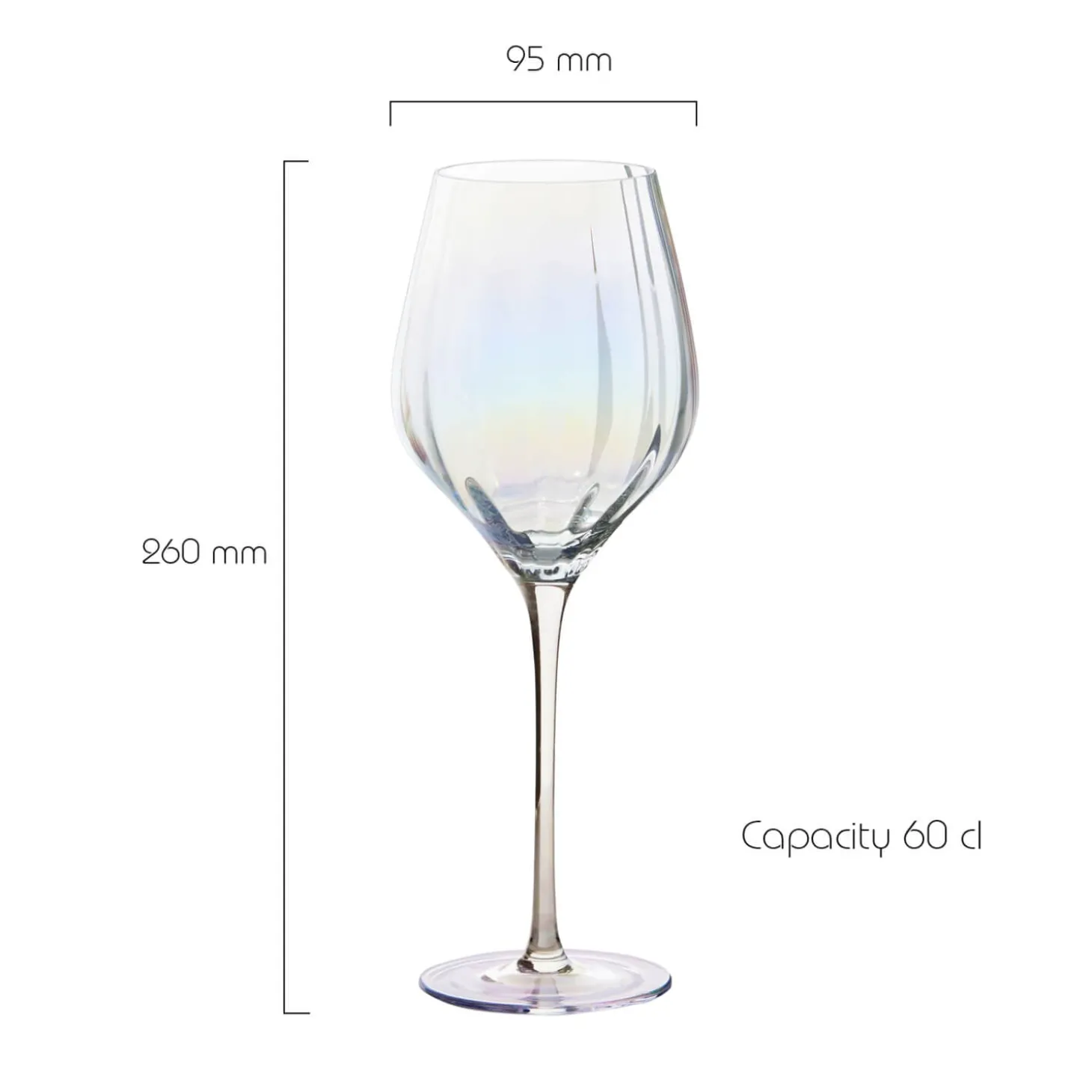Anton Studio Designs 2-Piece 600ml Wine Glasses - Palazzo