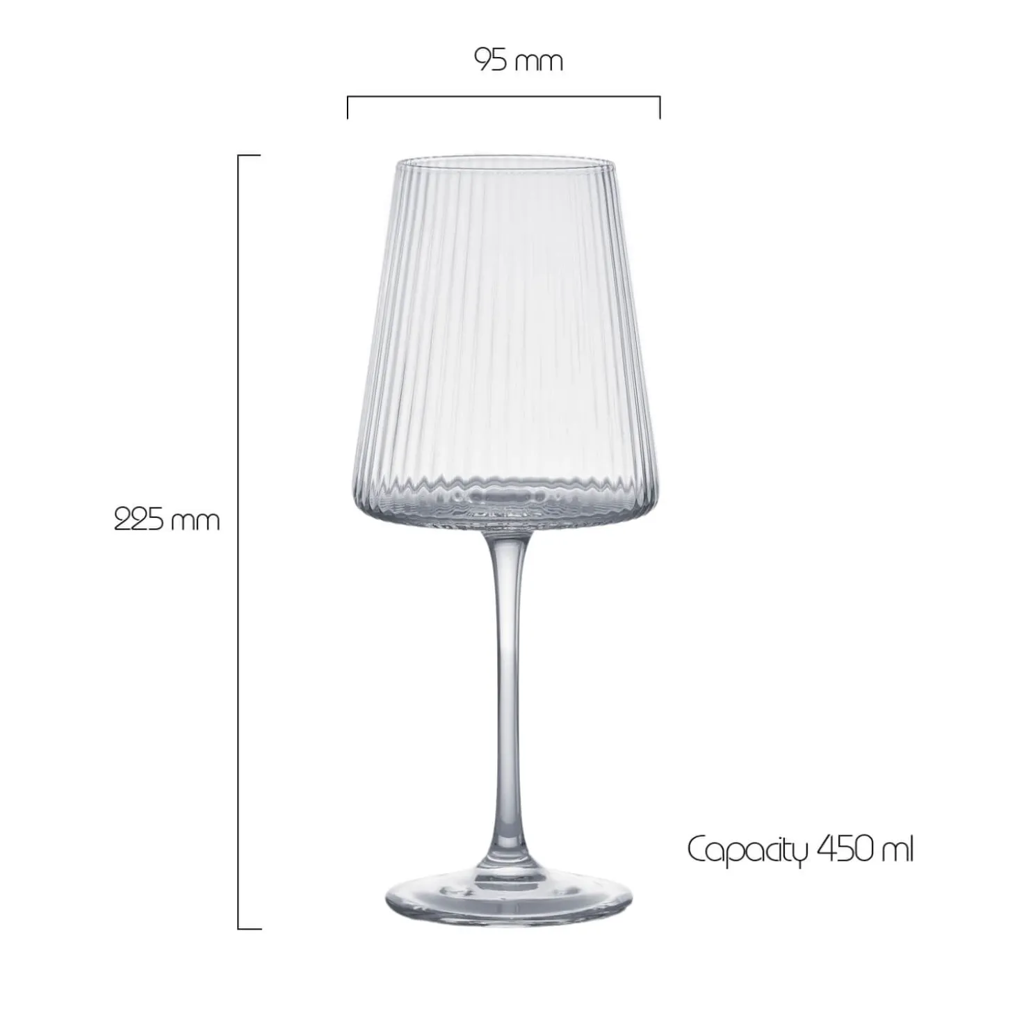 Anton Studio Designs 2-Piece Wine Glasses Set - Empire
