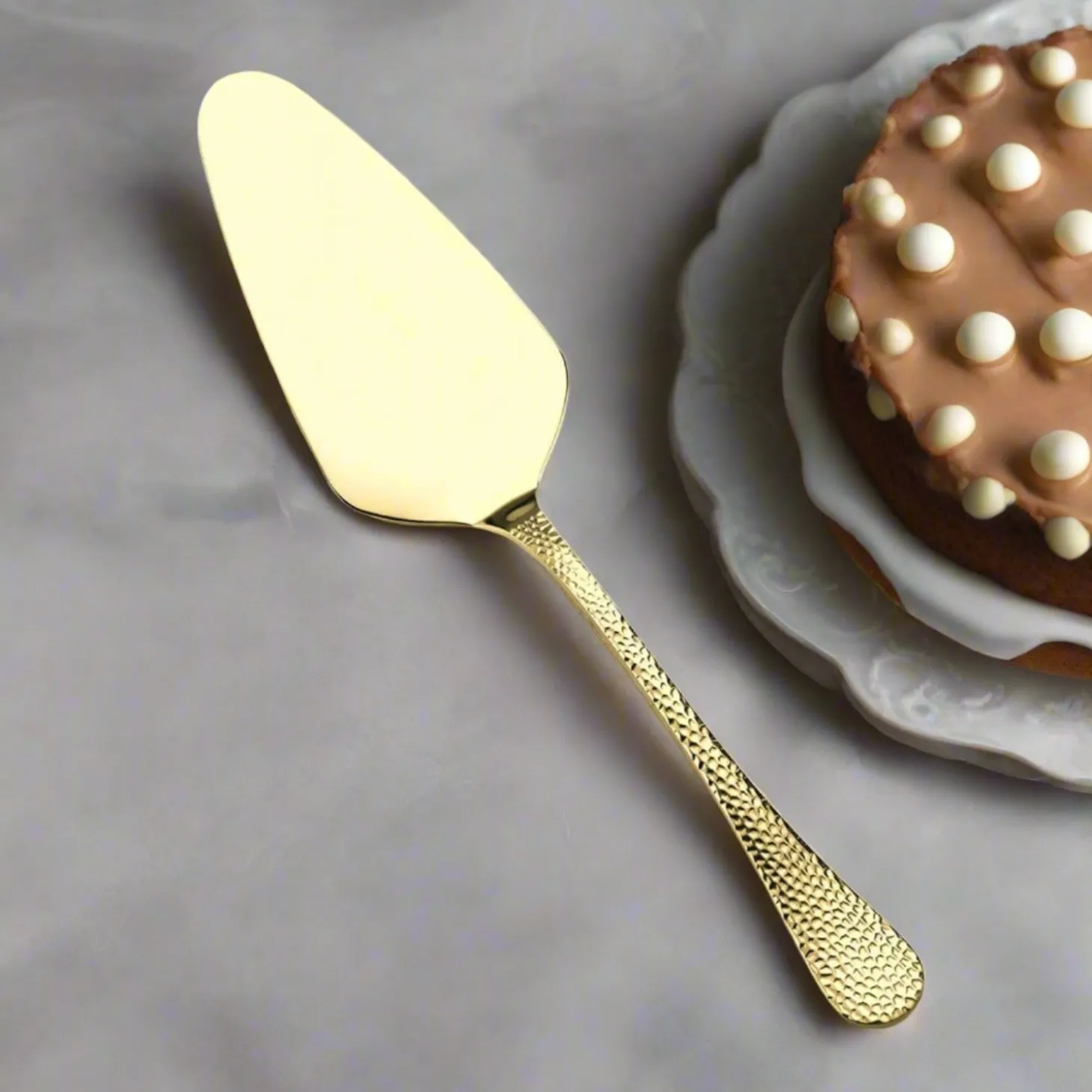 Arthur Price Champagne Avalon Stainless Steel Cake Server