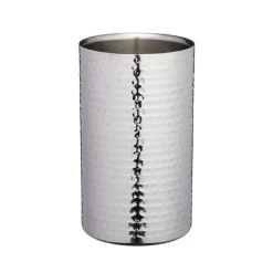 Barcraft Wine Cooler - Hammered Steel