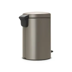 Brabantia NewIcon 12 Litre Pedal Bin - Platinum