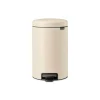 Brabantia NewIcon 12 Litre Pedal Bin - Soft Beige
