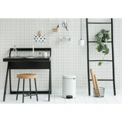 Brabantia NewIcon 12 Litre Pedal Bin - White