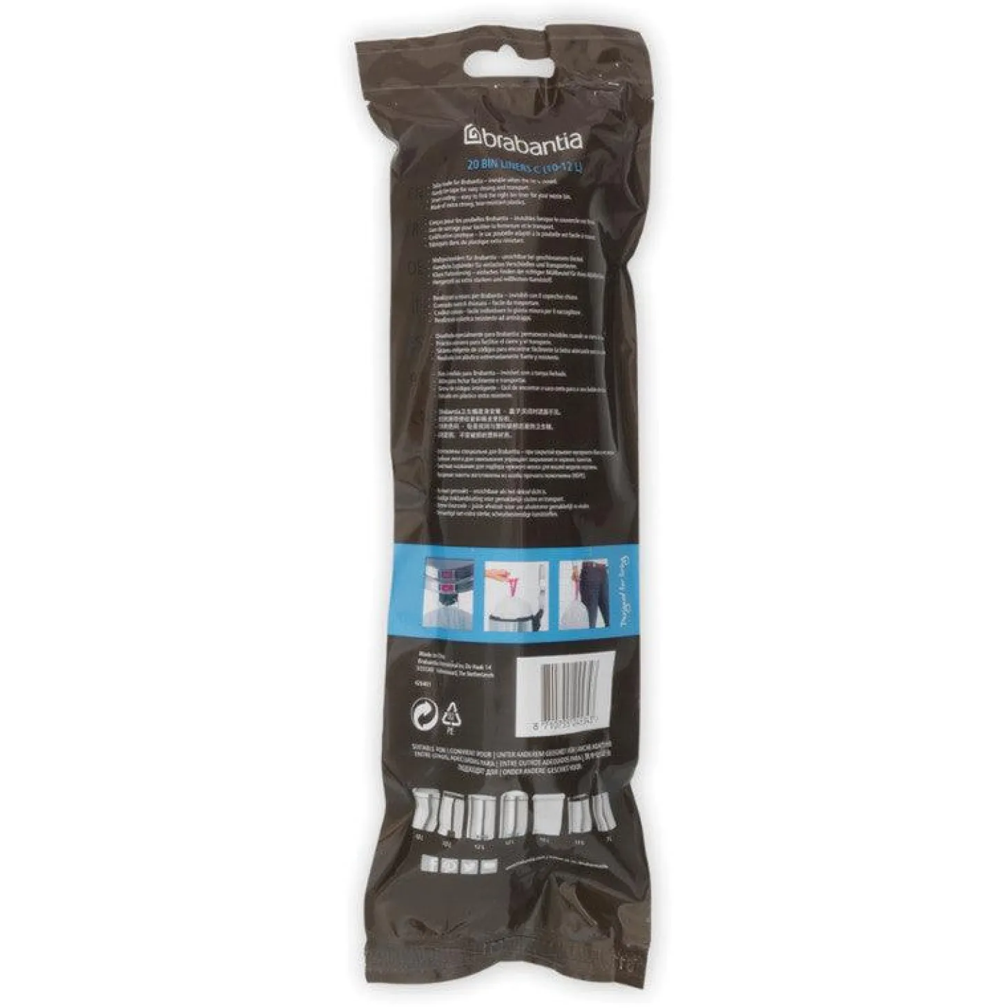 Brabantia PerfectFit Code C Bin Liners - 12 Litre