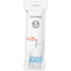 Brabantia PerfectFit Code H Bin Liners - 50 Litre
