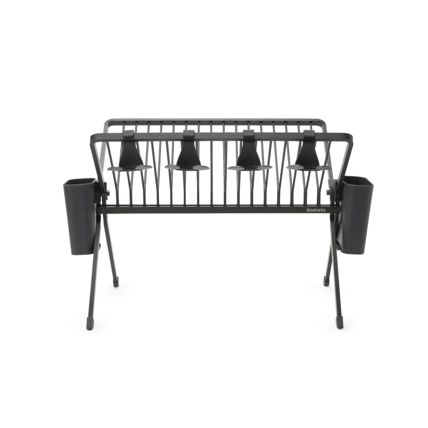 Brabantia SinkSide Dark Grey Foldable Dish Rack - Large