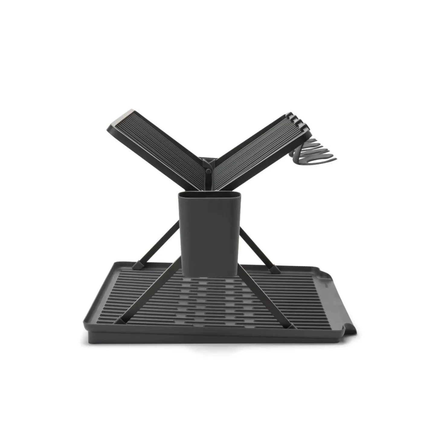 Brabantia SinkSide Dark Grey Foldable Dish Rack - Large