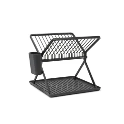 Brabantia SinkSide Dark Grey Foldable Dish Rack - Small