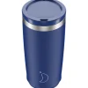 Chilly's 500ml Coffee Cup - Matte Blue