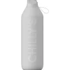 Chilly's Series 2 1-Litre Flip Reusable Water Bottle - Granite