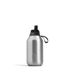 Chilly's Series 2 350ml Flip 90% Recycled Stainless Steel Water Bottle