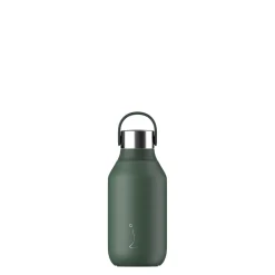 Chilly's Series 2 350ml Reusable Water Bottle - Pine Green