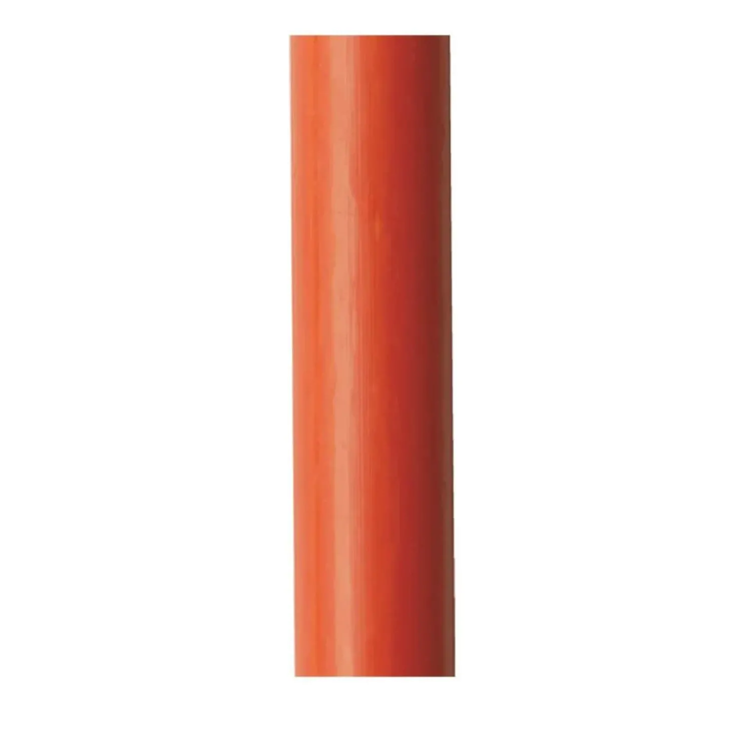 Cidex Rustic Tapered Candle - Dark Orange