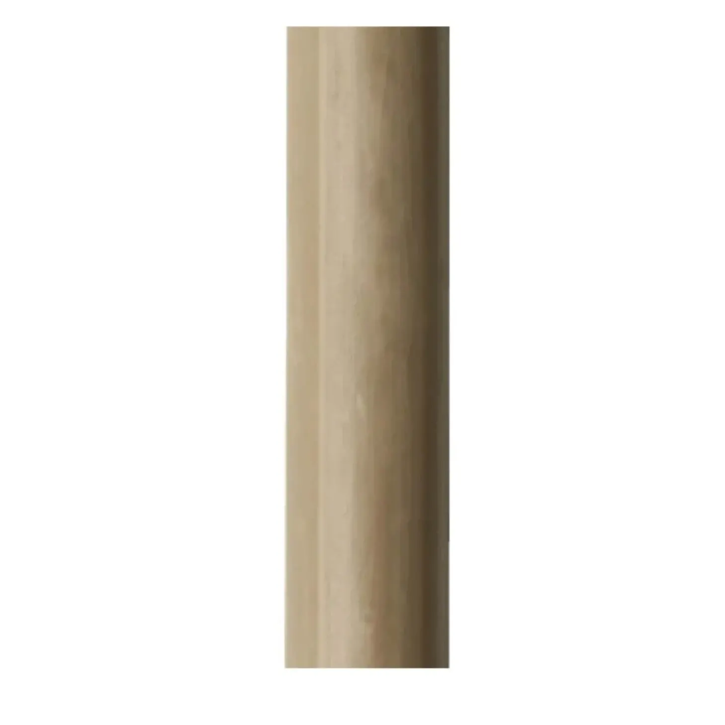 Cidex Rustic Tapered Candle - Faux Grey
