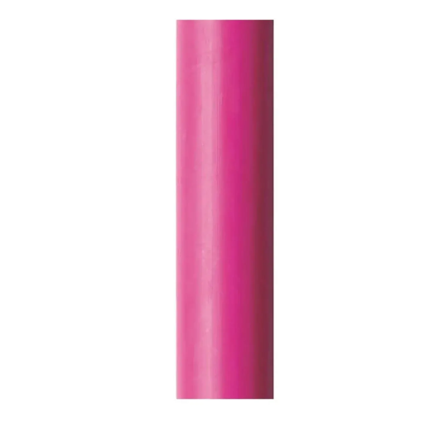 Cidex Rustic Tapered Candle - Hot Pink