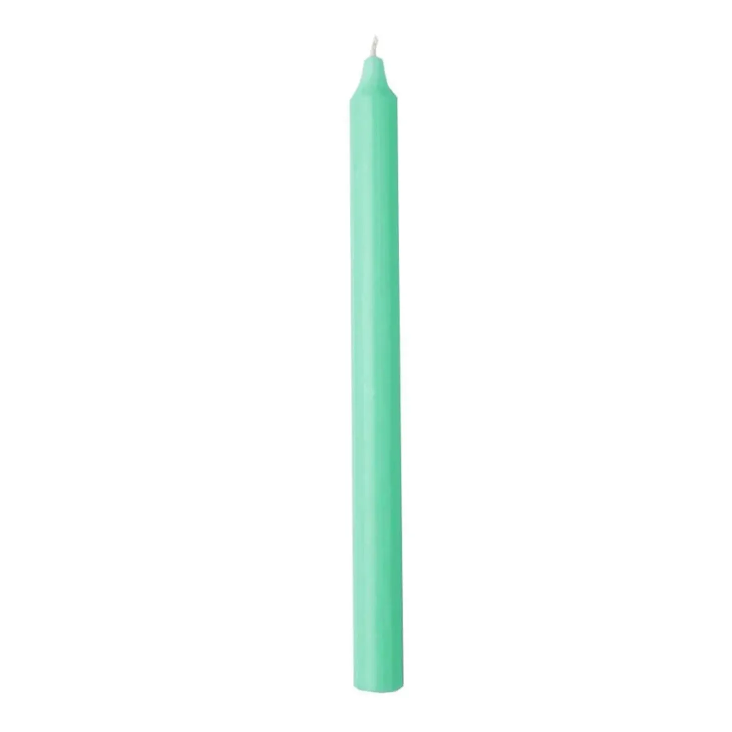 Cidex Rustic Tapered Candle - Mint