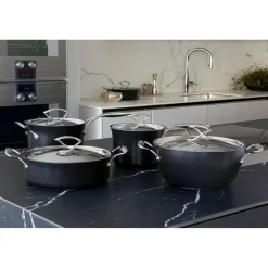 Circulon Style Hard Anodised Non-Stick Stockpot - 24cm