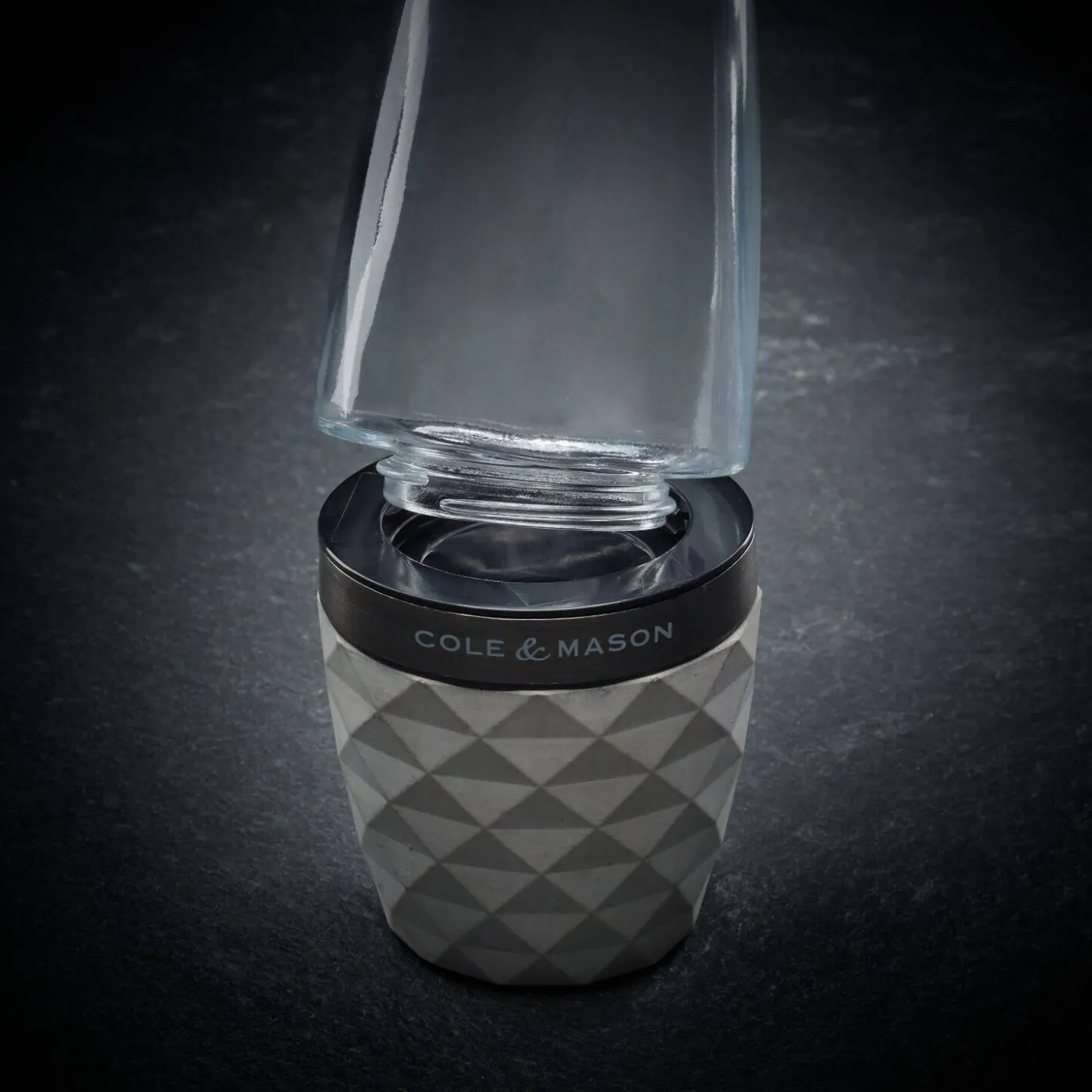 Cole & Mason City Concrete Salt & Pepper Mill Set