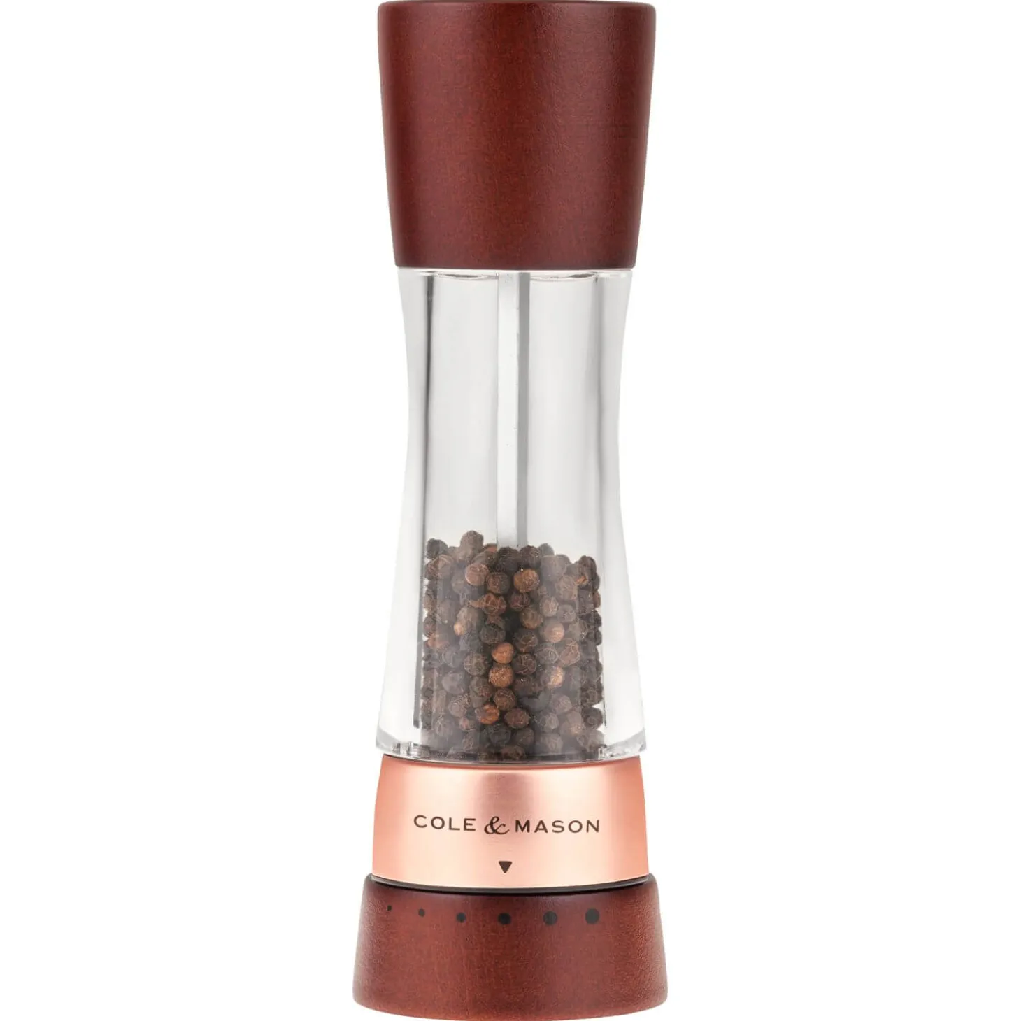 Cole & Mason Gourmet Precision+ 19cm Derwent Pepper Mill - Chestnut