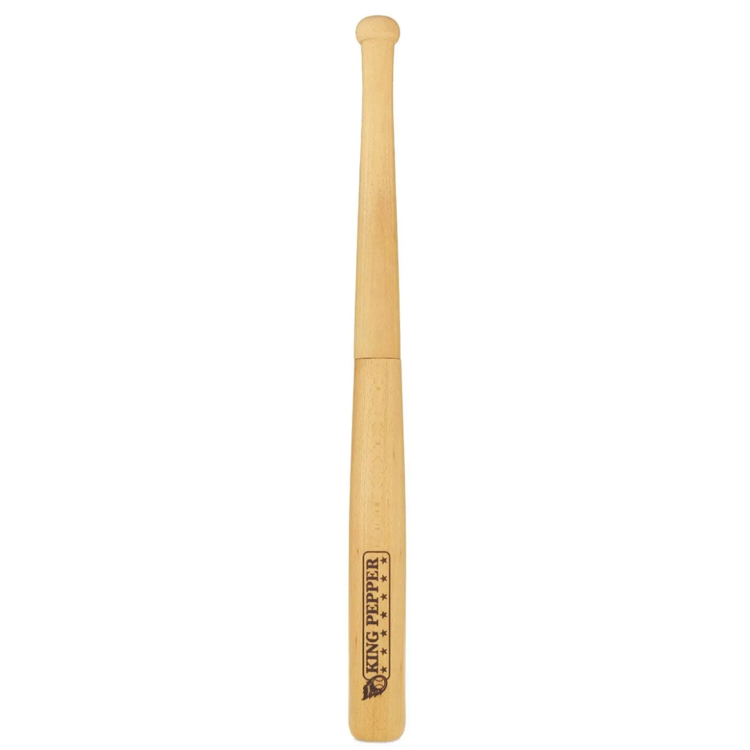 Cole & Mason King Pepper 72cm Beech Wood Baseball Bat Pepper Mill