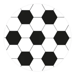 Creative Party 75 Pack Cupcake Cases - Football