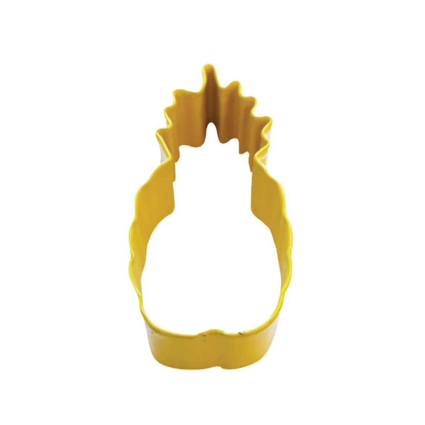 Creative Party Poly-Resin Coated Cookie Cutter Yellow Pineapple