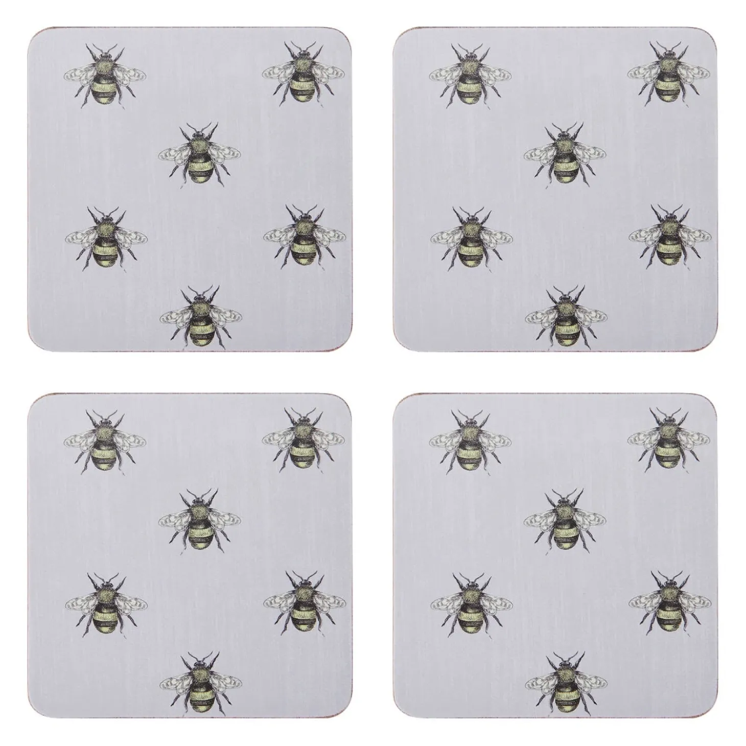 Creative Tops Set Of 4 Coasters - Bee