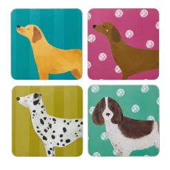 Creative Tops Set Of 4 Coasters - Dogs